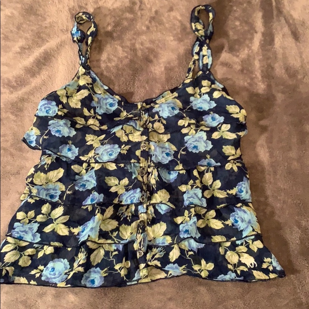 floral tank top